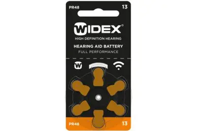 Akciový balík batérií Widex typ 13 (4+1 zdarma)
